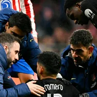 El escalofriante choque de cabezas que dejó aturdido a Cuti Romero