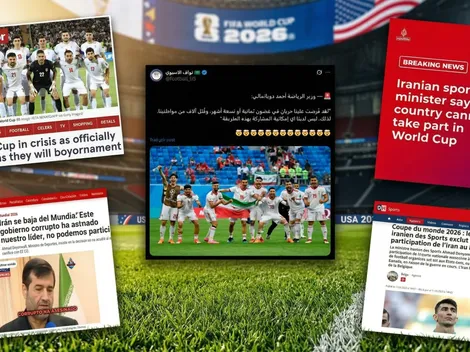“Boicot”: la reacción de la prensa internacional a la decisión de Irán de no participar del Mundial