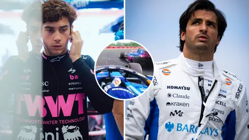 Franco Colapinto y una maniobra que volvió loco a Carlos Sainz