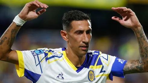 Ángel Di María, futbolista de Rosario Central.