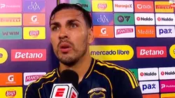 Leandro Paredes habló con los medios de prensa después del empate de Boca ante San Lorenzo.