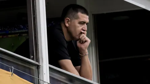 El presidente hizo ampulosos gestos finalizado el encuentro.