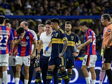No se vio en TV: la reacción de Adam Bareiro a la lesión de Ezequiel Cerutti en Boca vs. San Lorenzo
