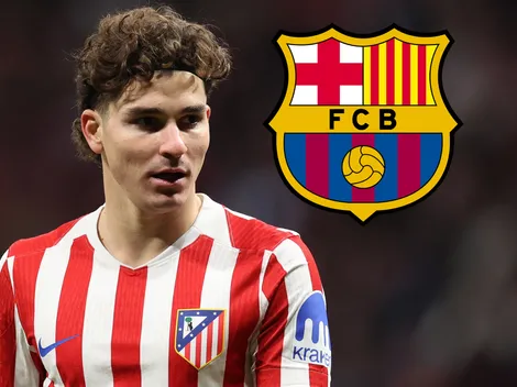 La decisión del Barcelona con Julián Alvarez para empezar a negociar con Atlético de Madrid