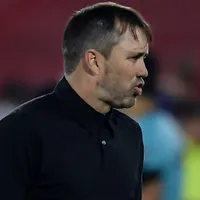 La explosiva reacción de Coudet por el penal para Huracán: "Déjense de joder"