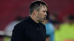 Chacho Coudet, entrenador de River.