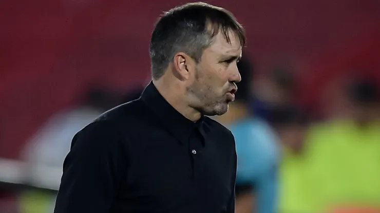 Chacho Coudet, entrenador de River.