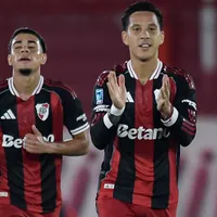 El gol de Driussi para el 1-0 de River ante Huracán