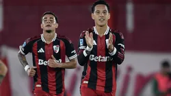 Sebastián Driussi, autor del primer gol de River ante Huracán.