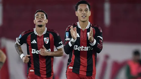 Sebastián Driussi, autor del primer gol de River ante Huracán.