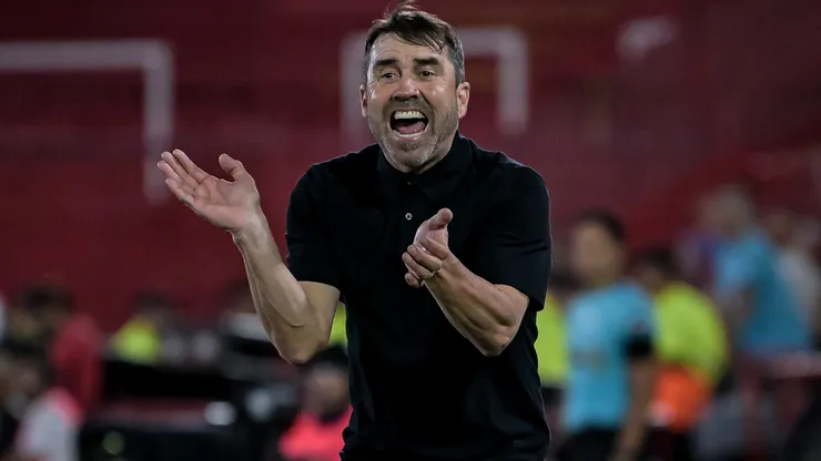 Eduardo Coudet, en su debut como entrenador de River Plate.