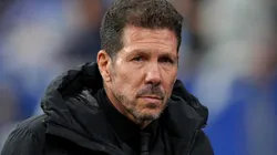 Diego Simeone, entrenador argentino de Atlético de Madrid.