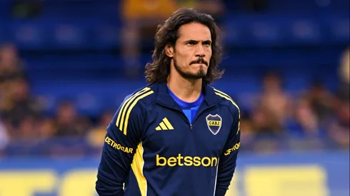 Edinson Cavani, delantero de Boca.