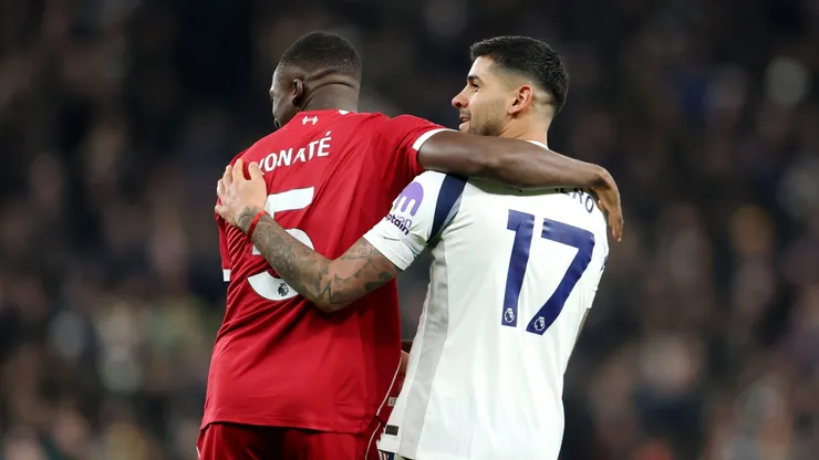 Liverpool venció por 2-1 a Tottenham en el juego disputado en Londres por la fecha 17 de la Premier League 2025/26.