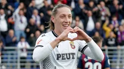 Nacho Schor aspira a consagrarse en el fútbol español siguiendo los pasos de su ídolo, Di María.