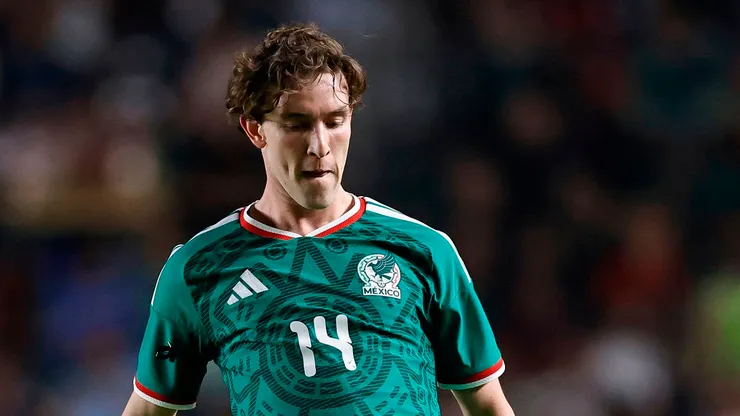 Marcel Ruiz, mediocampista de Toluca y la Selección de México.
