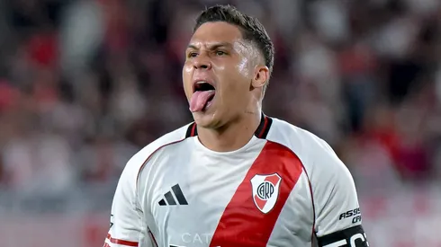 Juanfer Quintero, capitán de River.