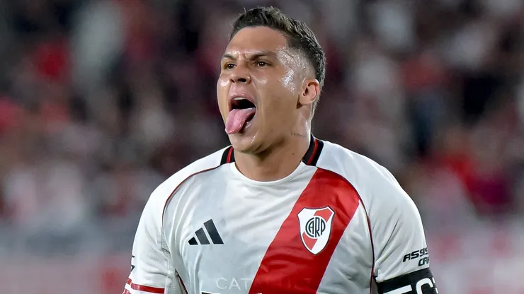 Juanfer Quintero, capitán de River.