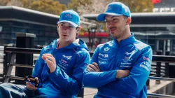 Colapinto y Gasly, en el GP de China.