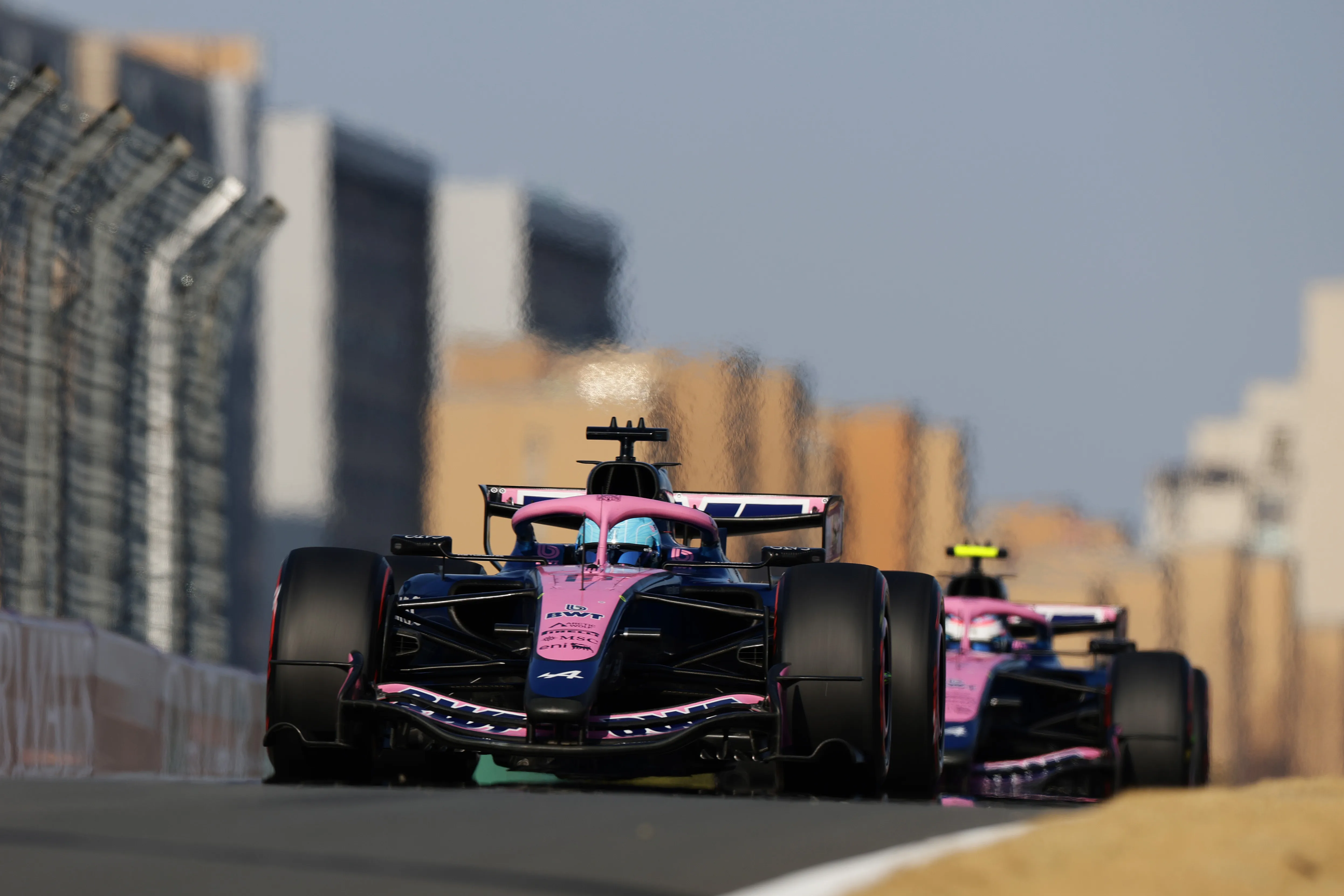 Ambos Alpine sumaron puntos por primera vez desde Brasil 2024. (Getty)