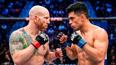 Josh Emmett y Kevin Vallejos se enfrentan en Las Vegas.