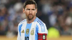 Lionel Messi, con la Selección Argentina.
