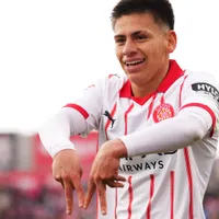 El DT de Girona habló de la carga familiar del Diablito Echeverri tras su primer gol oficial: “No la merece”