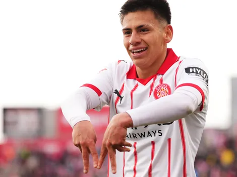 El DT de Girona habló de la carga familiar del Diablito Echeverri tras su primer gol oficial: “No la merece”