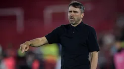 Eduardo Coudet, director técnico de River Plate.