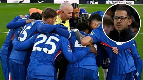 Liam Rosenior explicó el motivo de la foto viral del plantel de Chelsea rodeando al árbitro: “No es mi decisión”