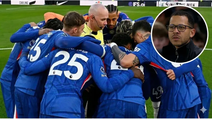 Liam Rosenior explicó el motivo de la foto viral del plantel de Chelsea rodeando al árbitro: “No es mi decisión”