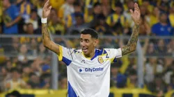 Ángel Di María, durante Rosario Central ante Banfield por el Torneo Apertura 2026.