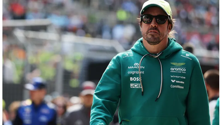 Fernando Alonso en el GP de China.