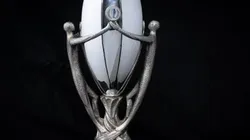El trofeo de la Finalissima.