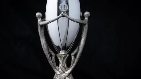 El trofeo de la Finalissima.