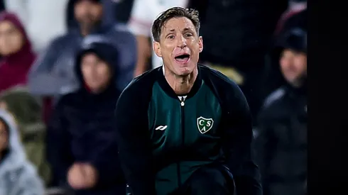 Facundo Sava, entrenador de Sarmiento.