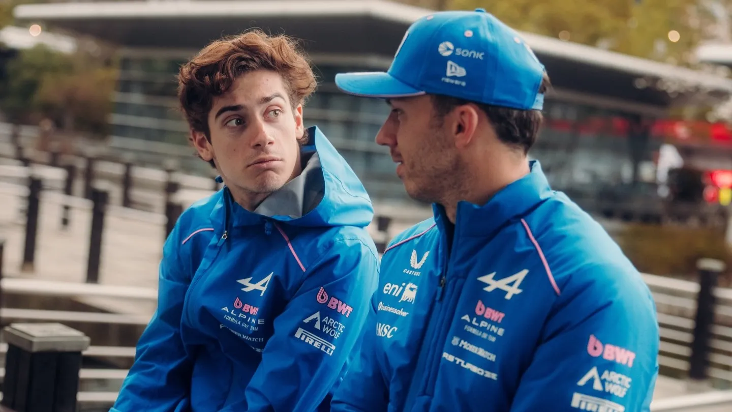 Franco Colapinto y Pierre Gasly