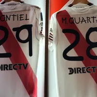 River, con dorsales especiales en sus camisetas por el Día Mundial del Síndrome de Down
