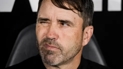 Chacho Coudet, entrenador de River.