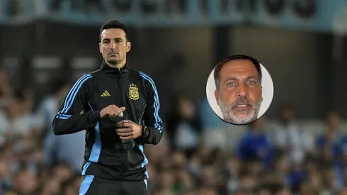 Lionel Scaloni no tuvo intenciones de disputar este partido.