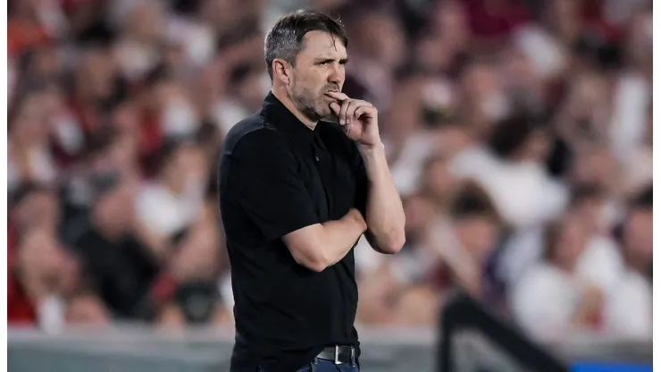 Eduardo Coudet, entrenador de River.