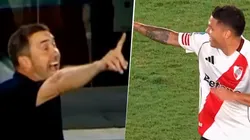 Coudet y Quintero tuvieron un divertido cruce.