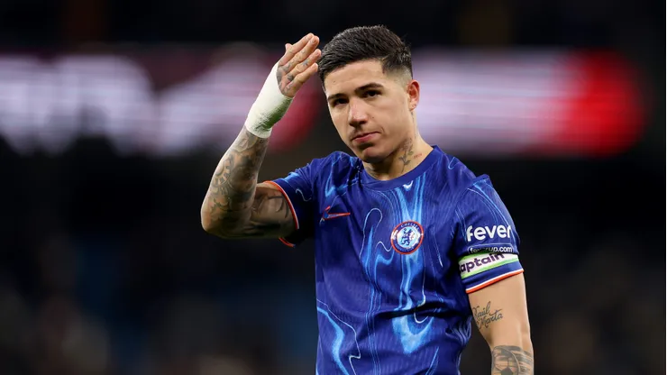 Enzo Fernández, capitán y figura de Chelsea.