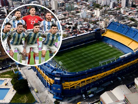 Tras la cancelación de la Finalissima, la Selección Argentina volvería a la Bombonera