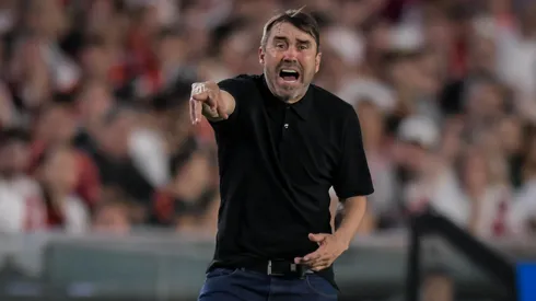 Eduardo Coudet, director técnico de River Plate.