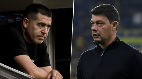 Sebastián Battaglia dijo una vez más que le molestó que Juan Román Riquelme se haya metido en el vestuario mientras él daba la conferencia de prensa.