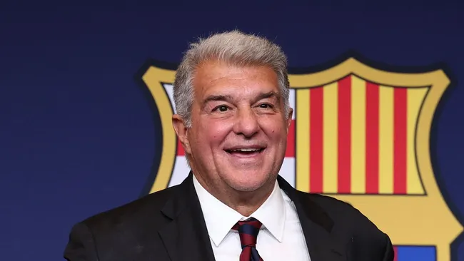 Joan Laporta, presidente de Barcelona. (Getty Images)
