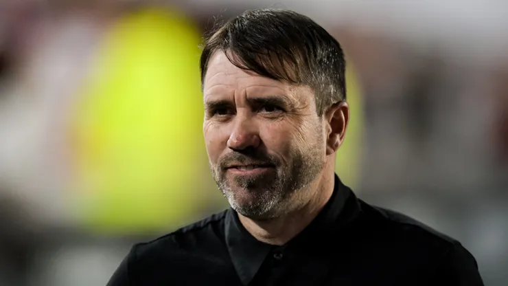 Eduardo Coudet, entrenador de River.