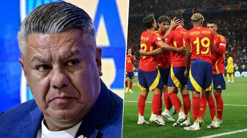 Chiqui Tapia ironizó con España para anunciar el amistoso de Argentina con Guatemala el 31 de marzo.