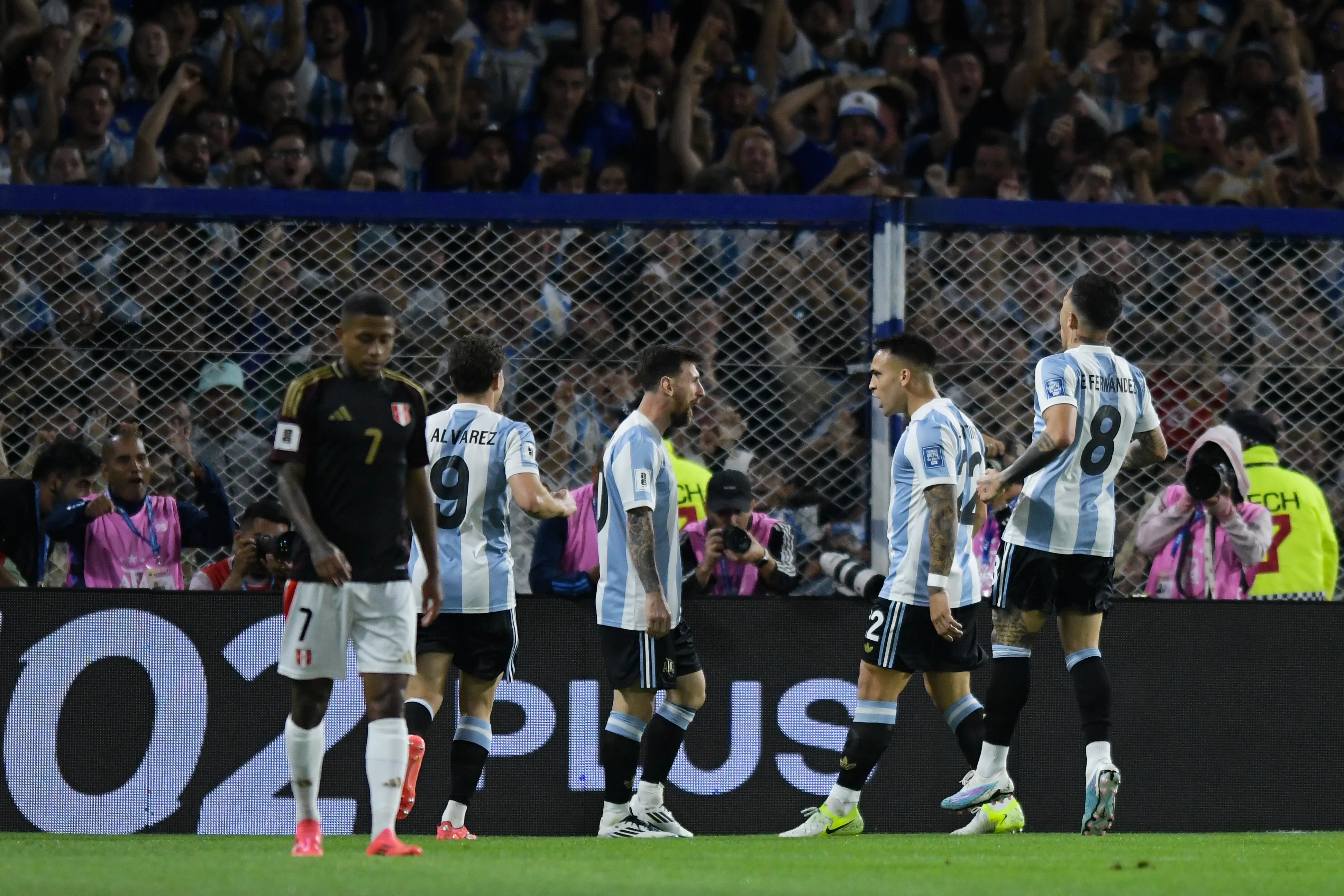 La última vez que Argentina fue local en La Bombonera (Getty)